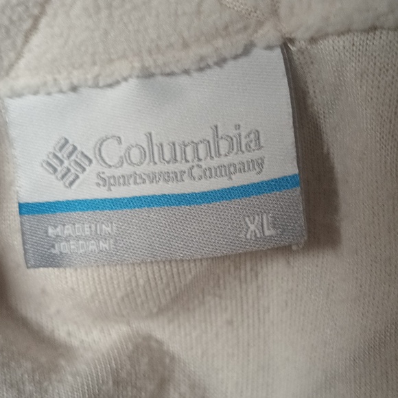 Columbia Quilted Quarter-Zip Pullover Size Medium - Picture 5 of 5